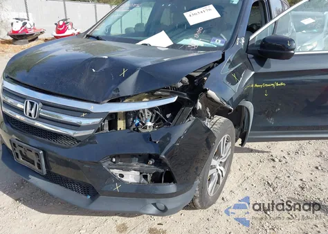 2017 Honda Pilot Ex из США, поврежденный, VIN 5FNYF6H39HB040707